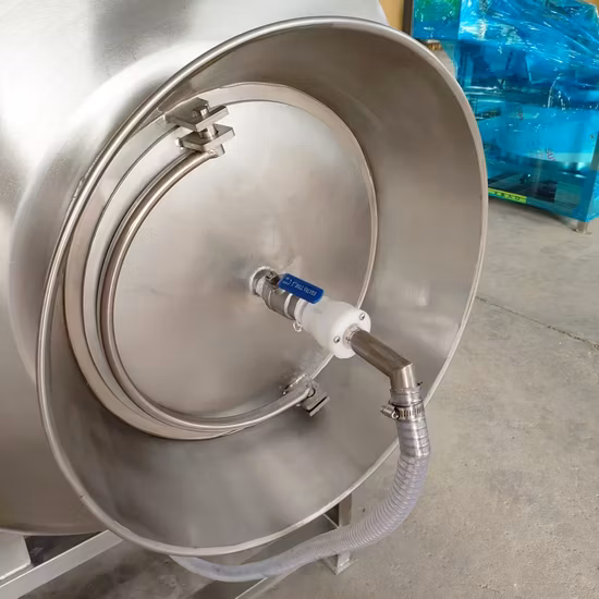 Edelstahl-Vakuum-Rollknetmaschine für Meeresfrüchte und Fleisch