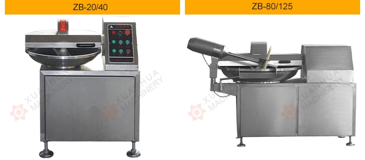 Automatic Vertical Chopper Mixer Meat Bowl Cutter